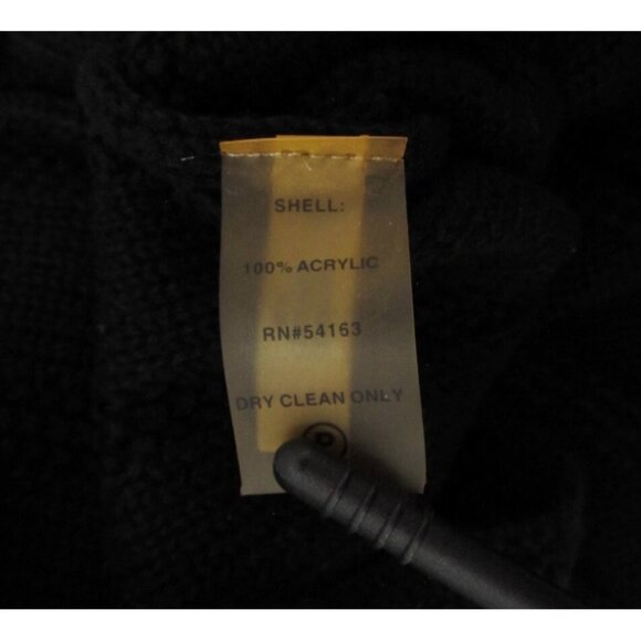 Calvin Klein Ribbed Knit Dress Womens Small Black Cap Sleeve Minimalist 90s Y2K - Picture 7 of 11